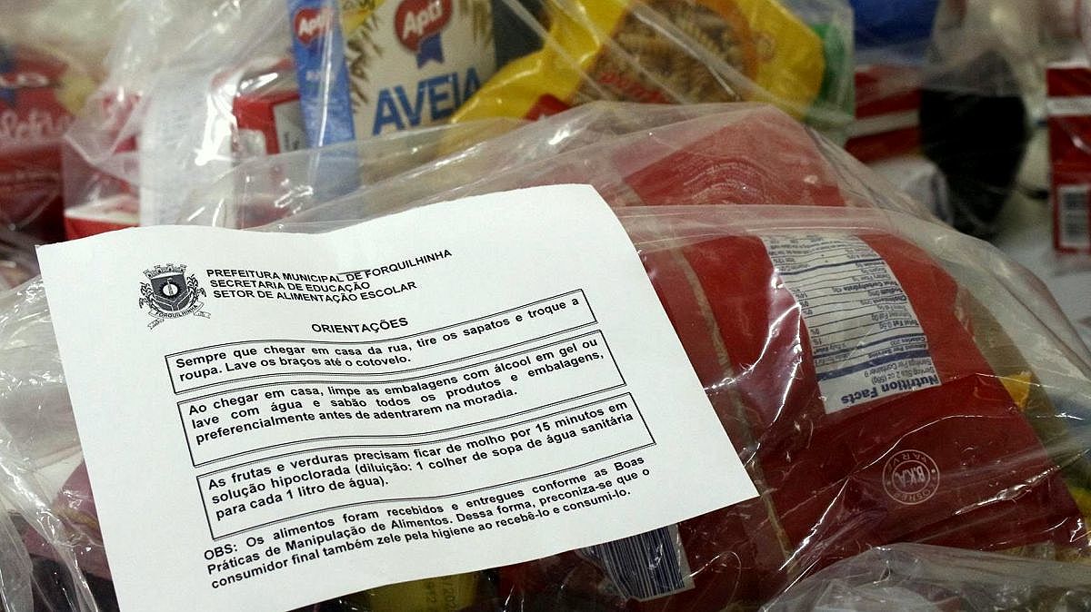 Kit emergencial da Educação de Forquilhinha 1