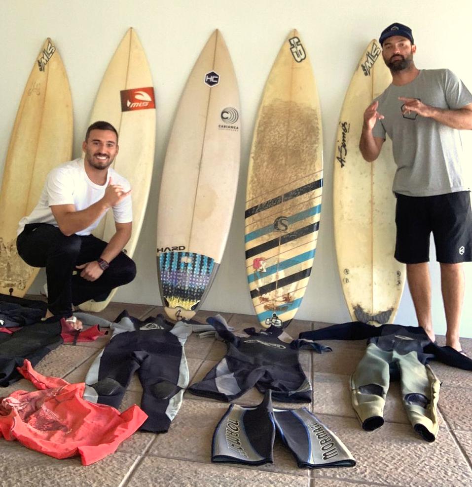 “Onda do Bem”: projeto arrecada doações para escolinha de surf 9 WhatsApp Image 2020 05 19 at 11.04.40