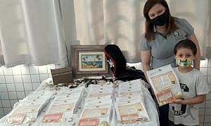 Ação na Escola Franscisco Hoepers em Forquilhinha 1