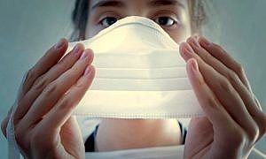 Covid corona mascara