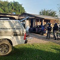 Divisa II: policiais militares de Forquilhinha mobilizados na operação 14 Oper 4