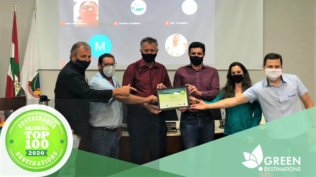 Forquilhinha Certificacao TOP 100 Green Destinations 1
