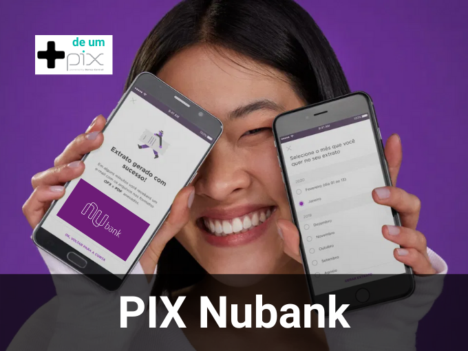 PIX Nubank, oferece a possibilidade obter uma chave PIX