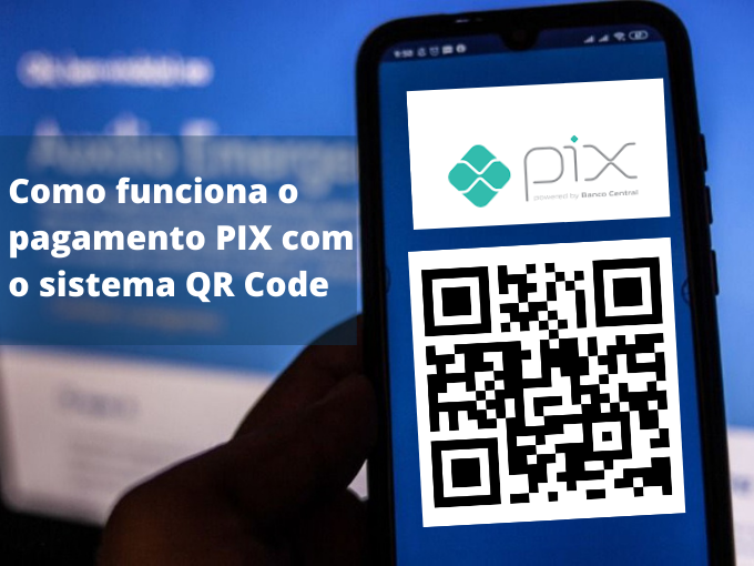 PIX QR CODE, ideal para aqueles usuários que fazem pagamentos relacionados a compras 
