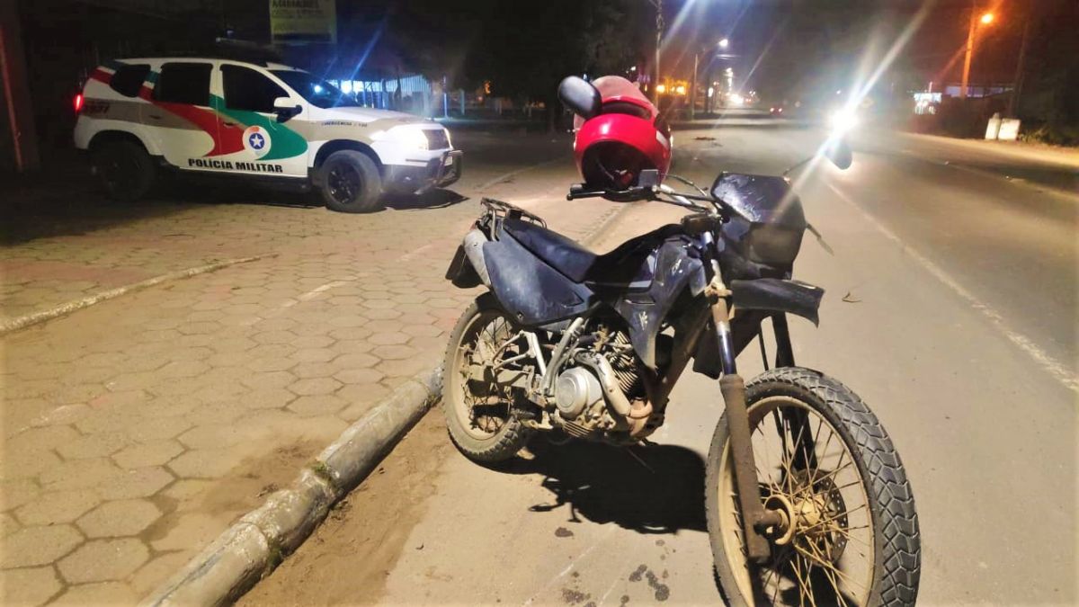 Motociclista fica ferido em acidente na Vila Franca 2 1623764712574