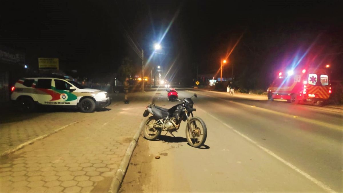Motociclista fica ferido em acidente na Vila Franca 8 1623765189168
