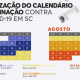 imagem site projeo calendrio vacinaao covid sc atualizado macario