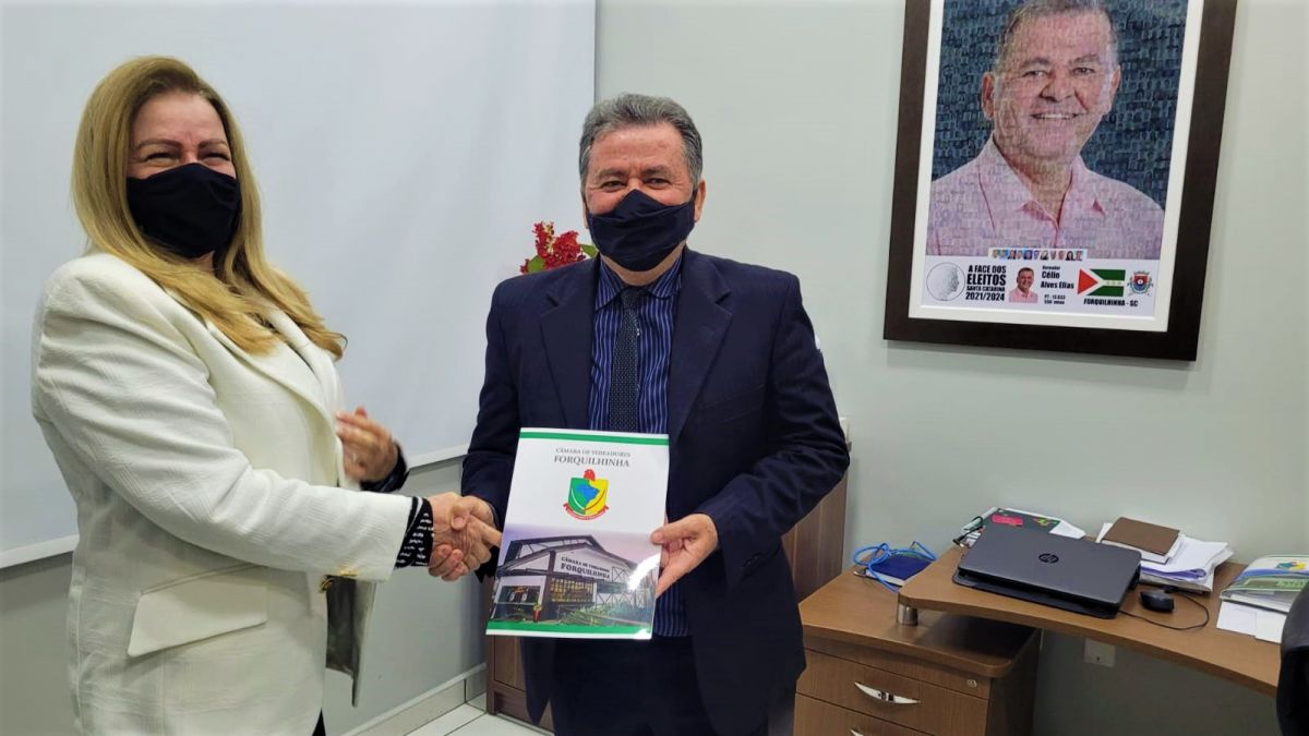 Mudanca na presidencia da Camara de Forquilhinha 1