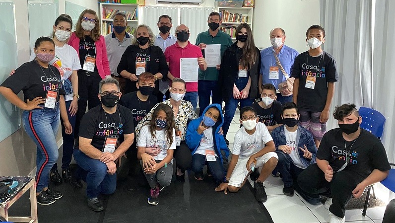 Casa da Infancia projeto de extensao Unesc