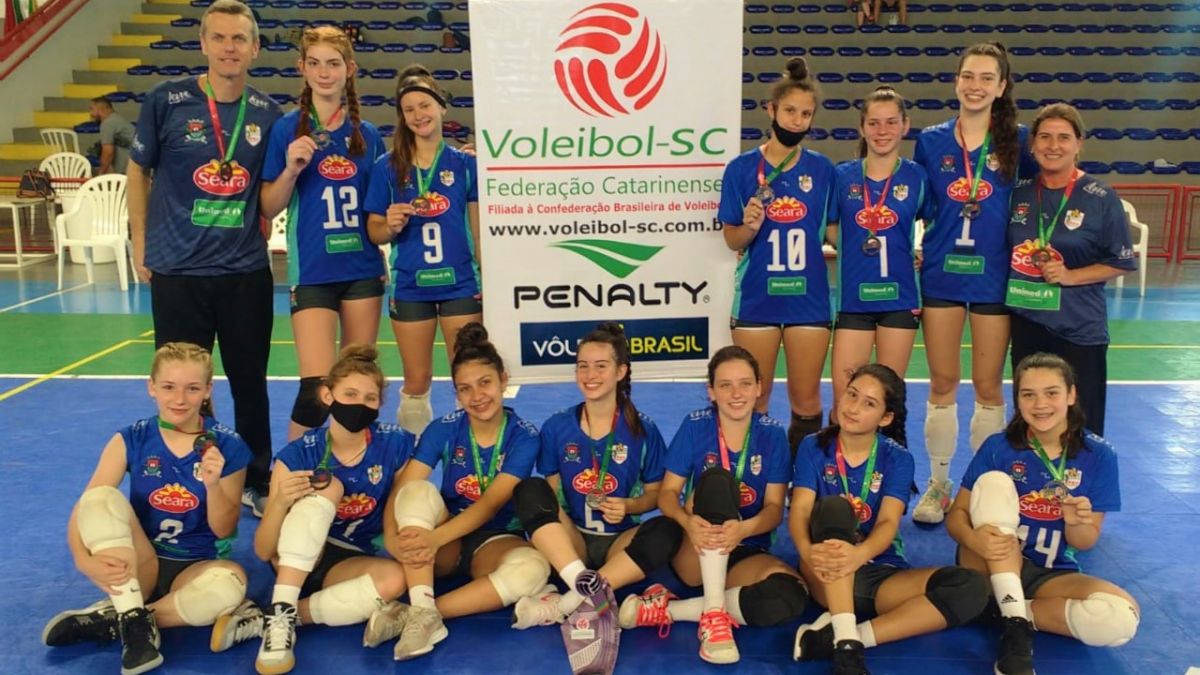 APAV Forquilhinha vicecampeao Estadual Sub 15