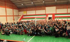 Entrega camisetas treino 1