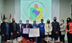 Familiares de autistas na 44a Sessao da Camara em Forquilhinha 1