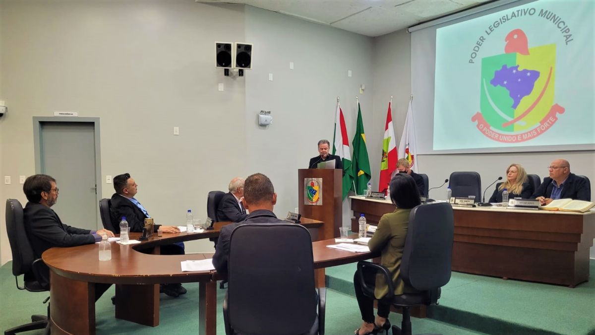 9a Sessao da Camara de Forquilhinha