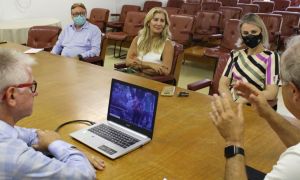 Visita reitora Cid Conhecimento Satc 2