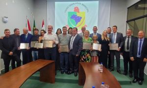 Homenageados da Sessao Solene Forquilhinha 2