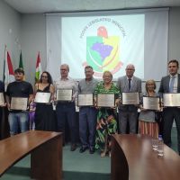 Homenageados da Sessao Solene Forquilhinha 3