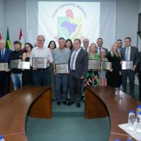 Homenageados da Sessao Solene Forquilhinha 4