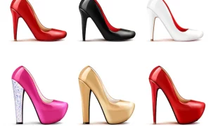 women shoes realistic set 1284 23173 1