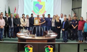 Defesa Civil homenageada em Forquilhinha (1)