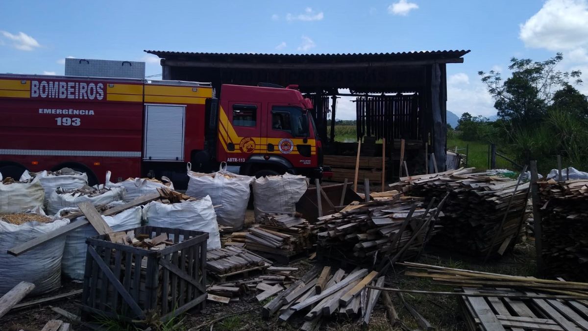 Incêndio Madeireira