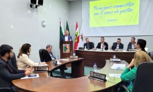 Walmir Rampinelli na Câmara de Forquilhinha