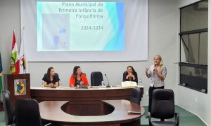 Plano Municipal para a Primeira Infância em Forquilhinha