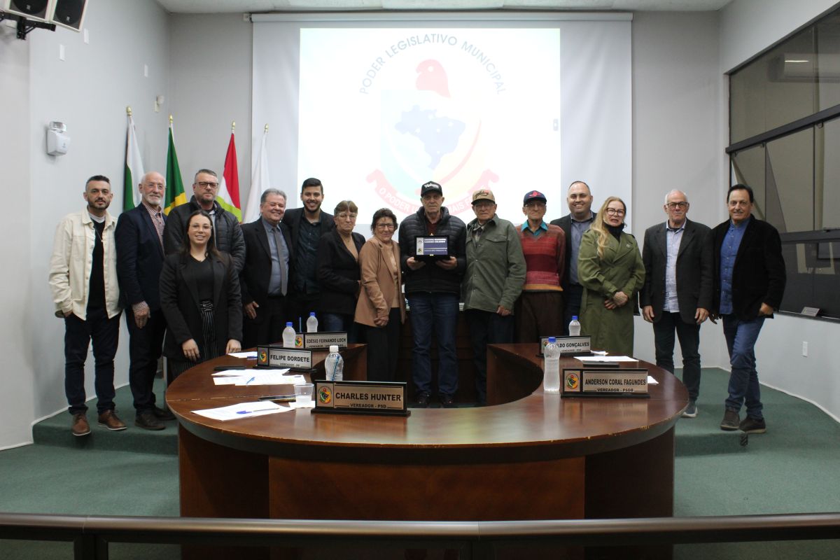 Rodovia Municipal Cândido Colombo é oficialmente nomeada em homenagem a importante líder comunitário de Forquilhinha - Foto Natasha Monteiro