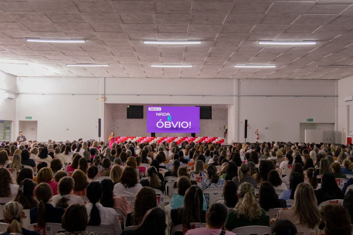 Mais de 750 mulheres participam do Encontro da Coopera em Forquilhinha 7 WhatsApp Image 2025 10 21 at 11.44.56