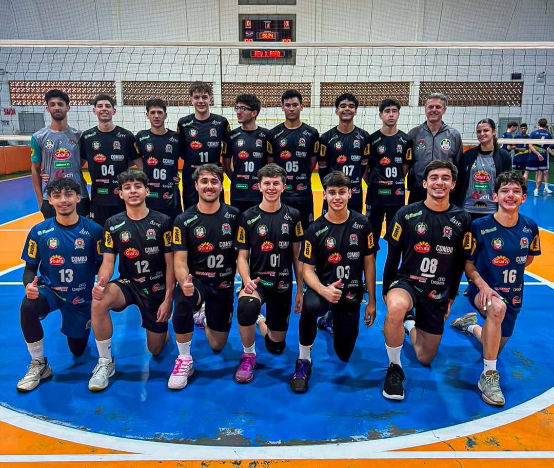 Vôlei de Forquilhinha conquista etapa da Liga de SC 7 Vôlei