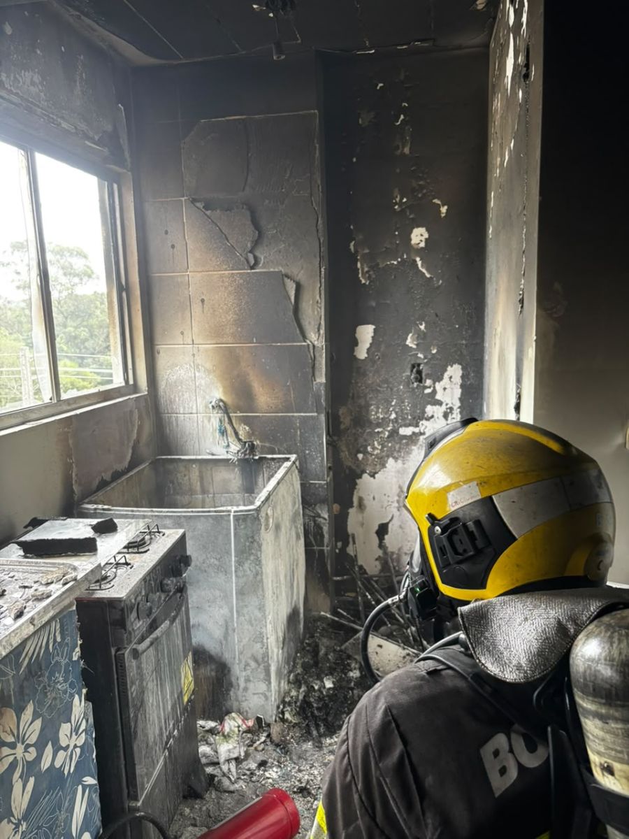 Incêndio em apartamento mobiliza bombeiros de Forquilhinha e Criciúma no bairro São Defende 7 WhatsApp Image 2026 07 29 at 19.02.01