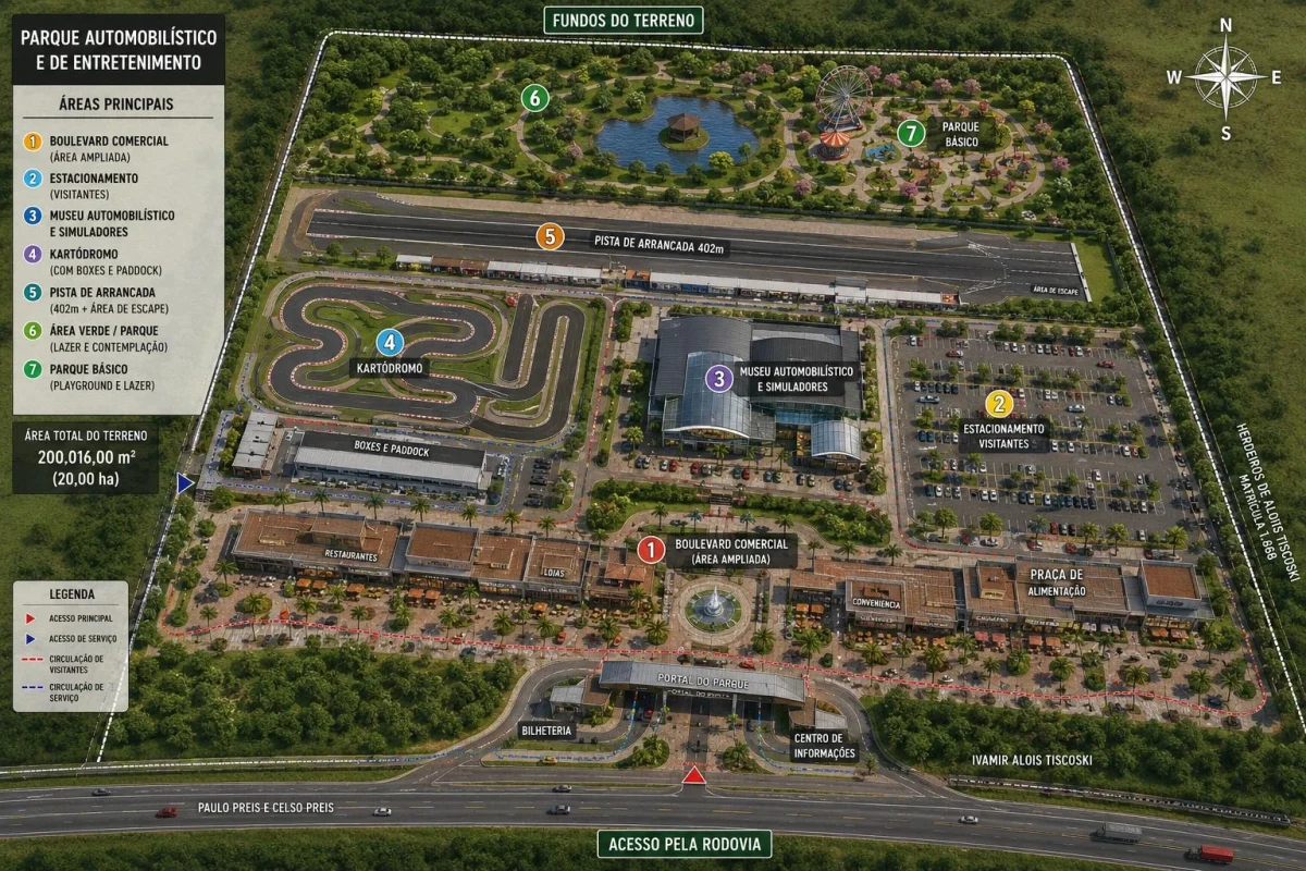 Parque temático de R$ 120 milhões ficará na Linha Eyng: confira a projeção de como será 6 233260 EuRCPK1M