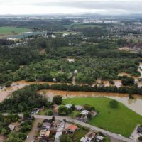 Após as chuvas, imagens aéreas evidenciam proporção dos alagamentos em Forquilhinha 8 WhatsApp Image 2026 09 22 at 09.13.08