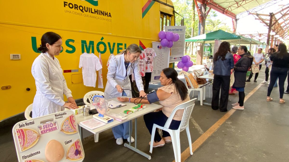 Forquilhinha promove ação de conscientização sobre a violência contra as mulheres 6 violência